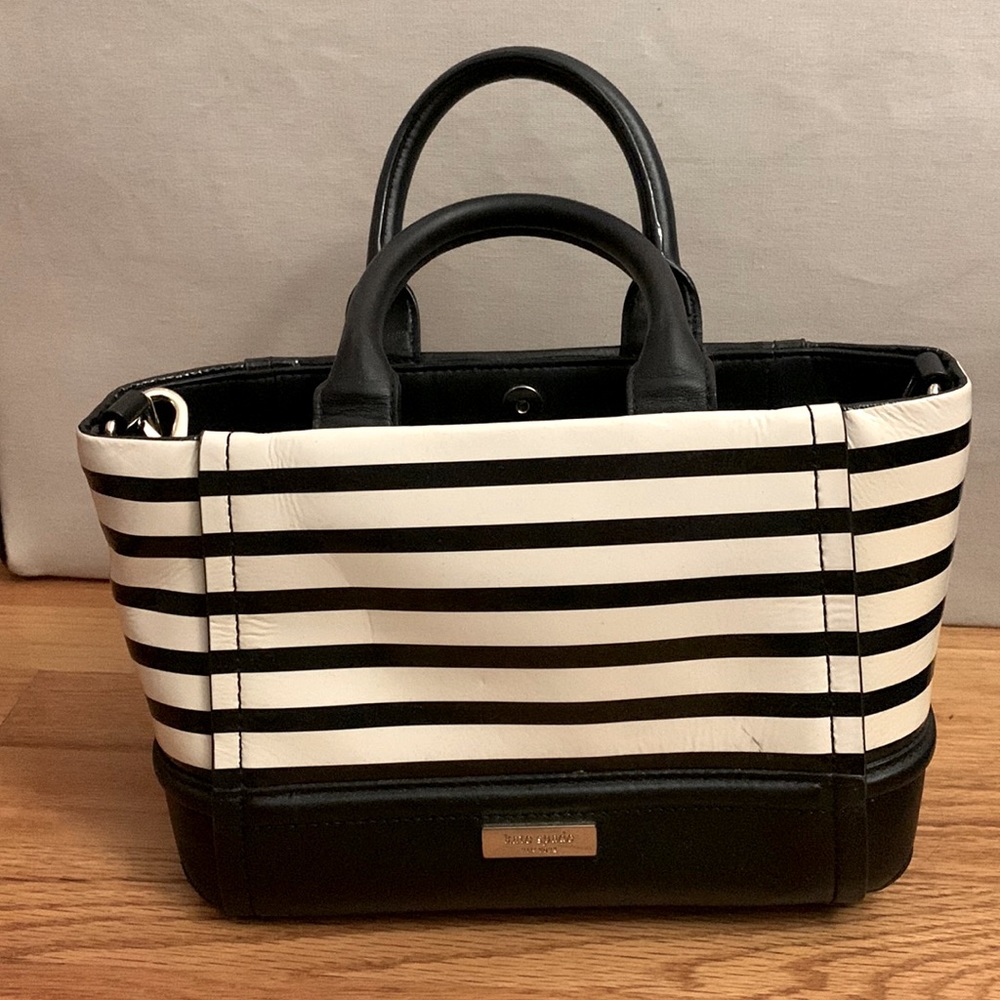 Kate Spade Black and White Satchel